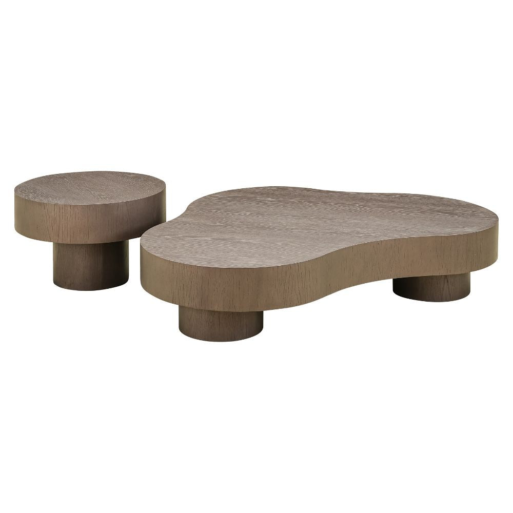 Coffee Table Bogor Set of 2 Bronze