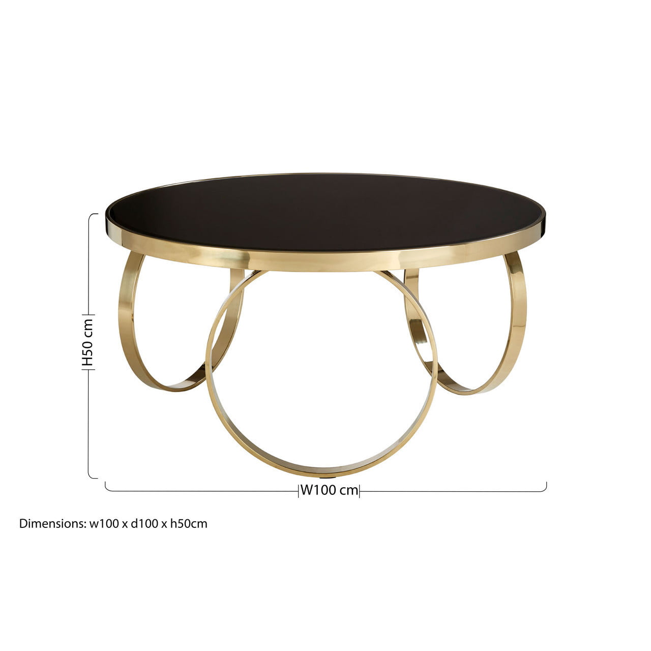 Antonino Large Round Coffee Table Nicholas John Interiors