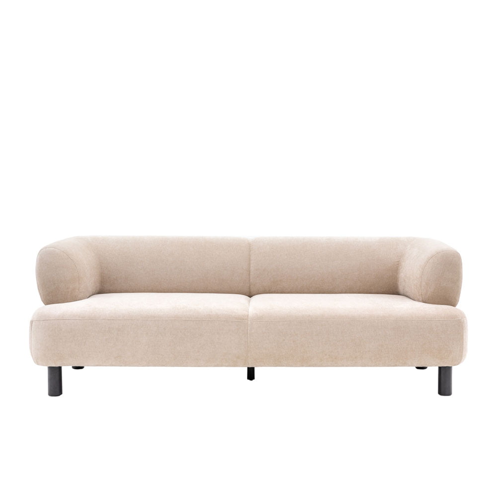 Armin 3 Seater Sofa in Cream Nicholas John Interiors