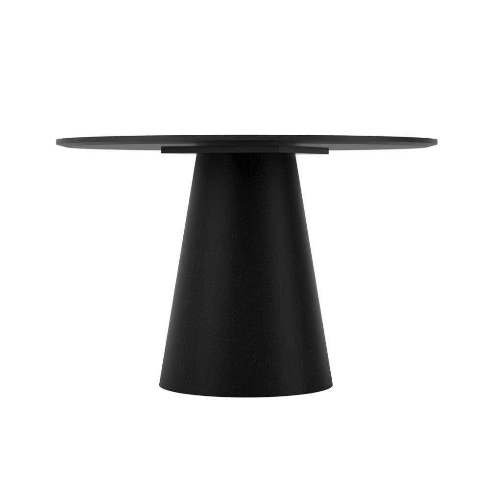 Ashford & Grey Juna Black Dining Table Nicholas John Interiors