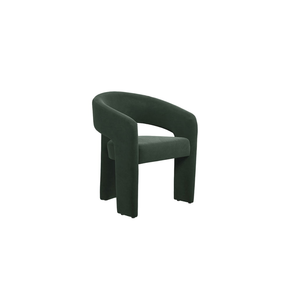 Ashford & Grey Luna Forest Green Dining Chair Nicholas John Interiors