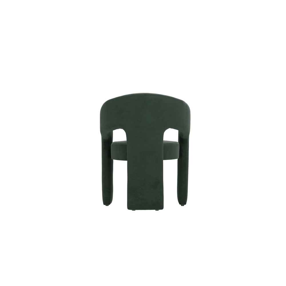 Ashford & Grey Luna Forest Green Dining Chair Nicholas John Interiors