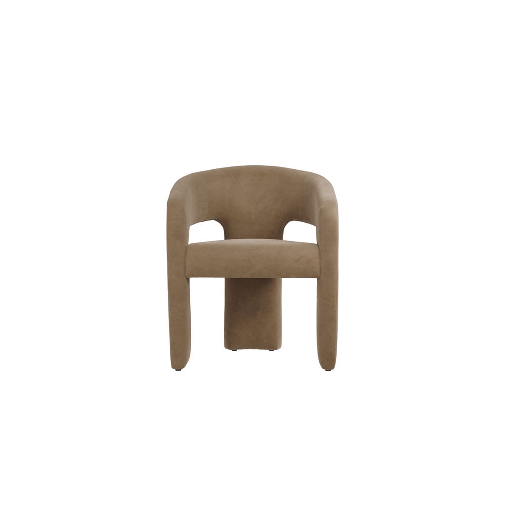 Ashford & Grey Luna Mole Dining Chair Nicholas John Interiors