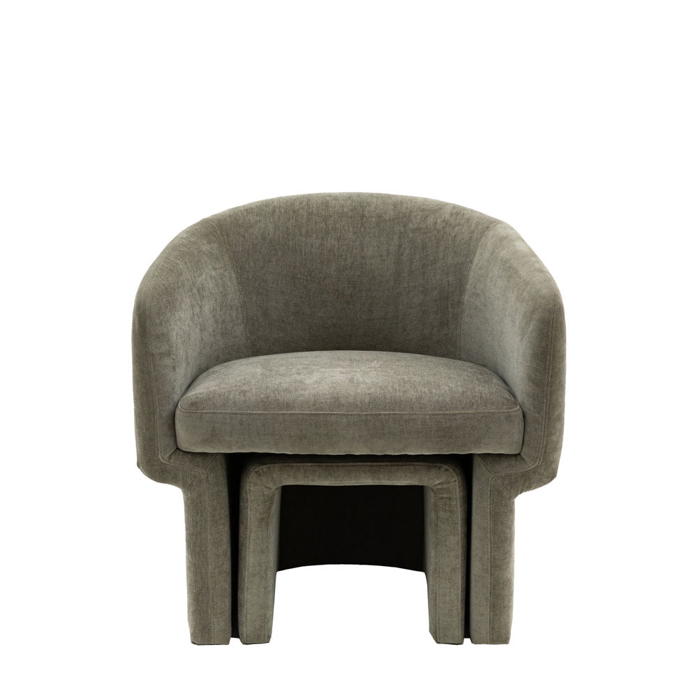 Askel Armchair in Grey Nicholas John Interiors