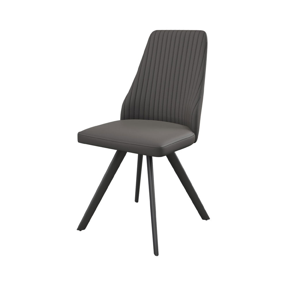 Azuma Dining Chair in Dark Grey Nicholas John Interiors