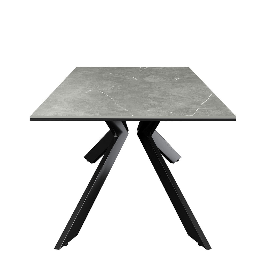 Azuma Matte Grey Ceramic Coffee Table Nicholas John Interiors