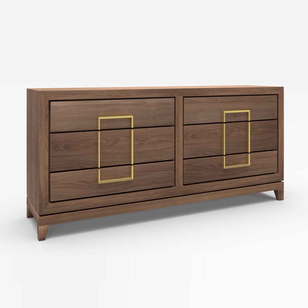 Berkeley Designs Lucca Chest of Drawers in Walnut Nicholas John Interiors