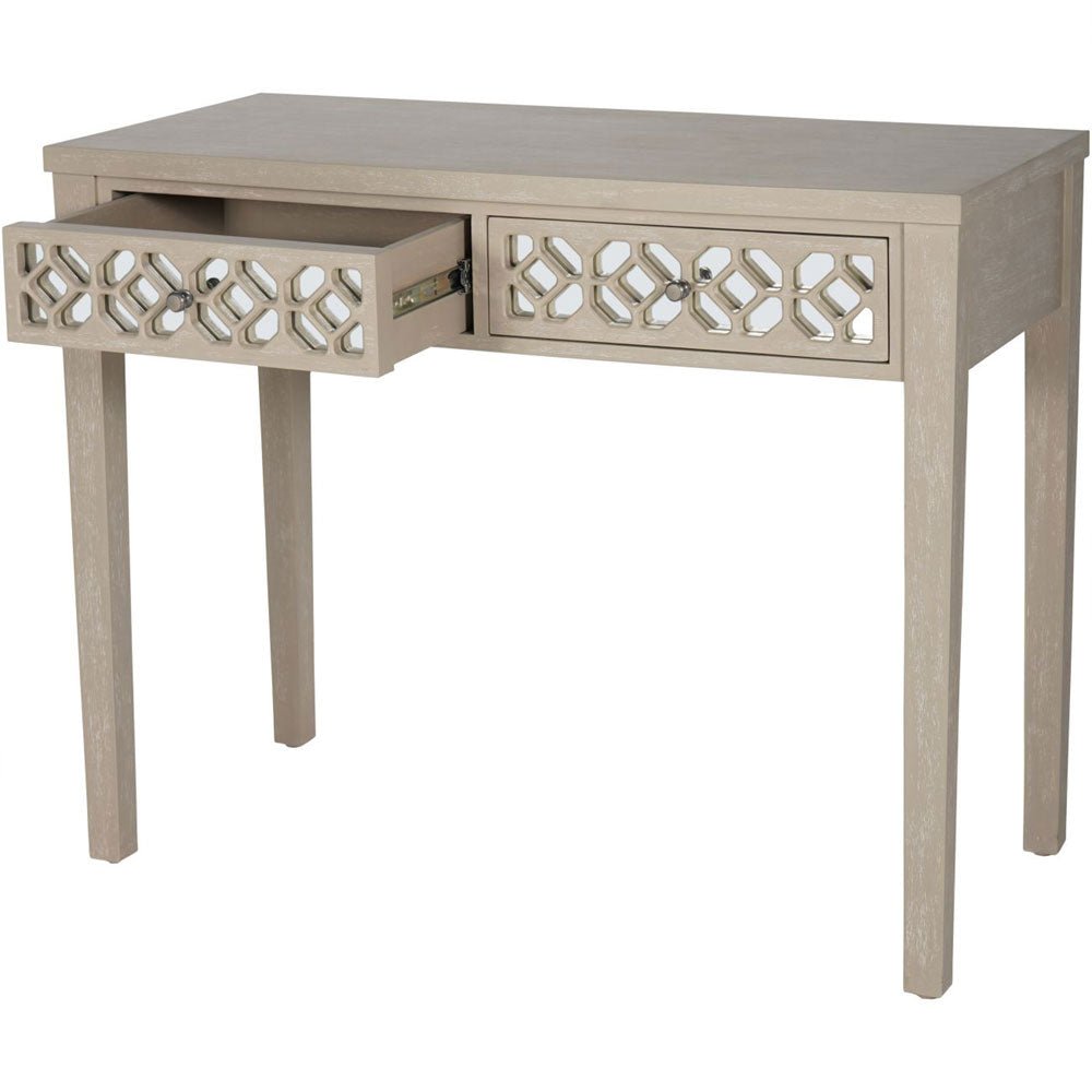 Camille 2 Drawer Console Table Nicholas John Interiors