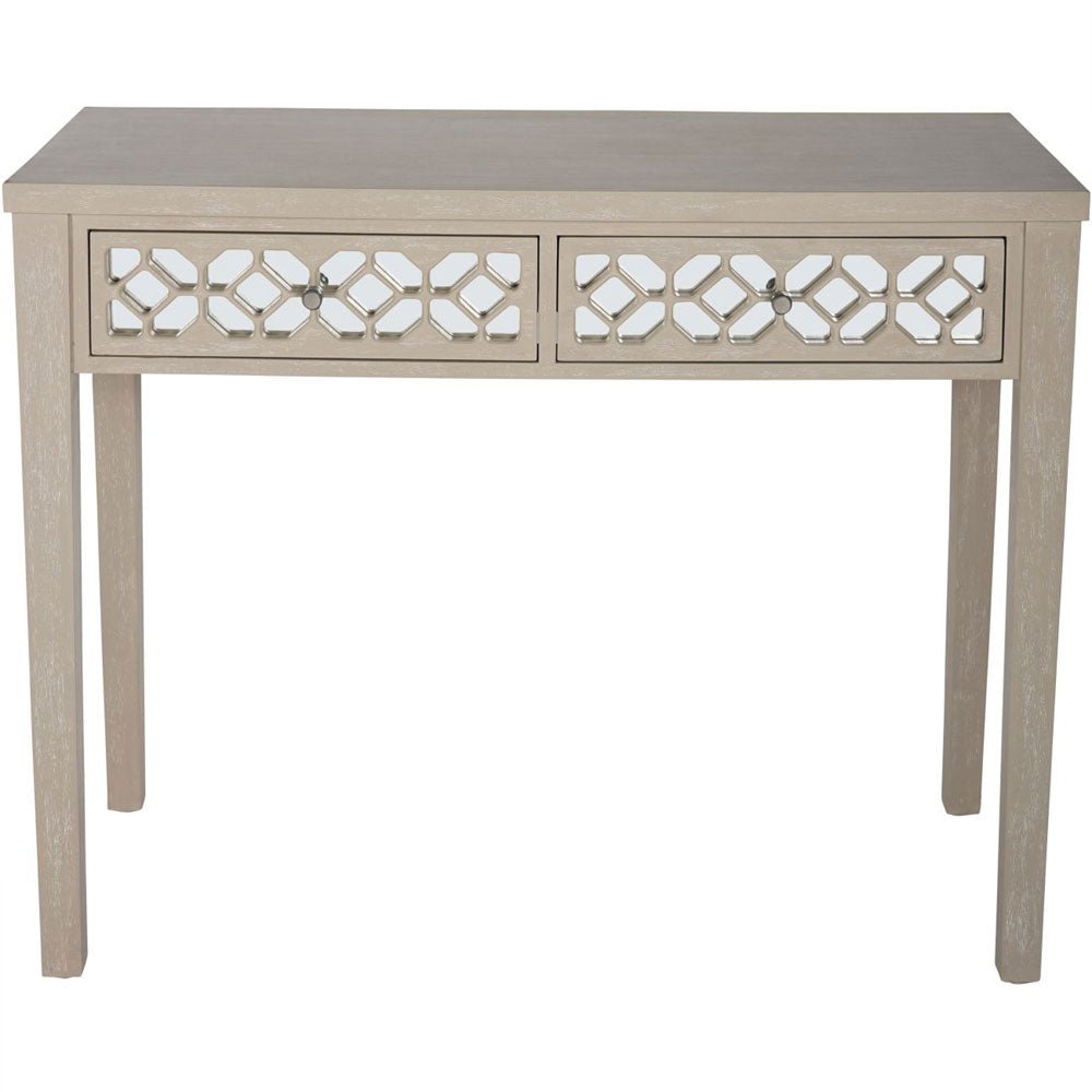 Camille 2 Drawer Console Table Nicholas John Interiors