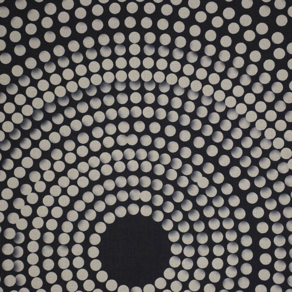 Cirillo Wall Hanging Circles Polyester Black Nicholas John Interiors