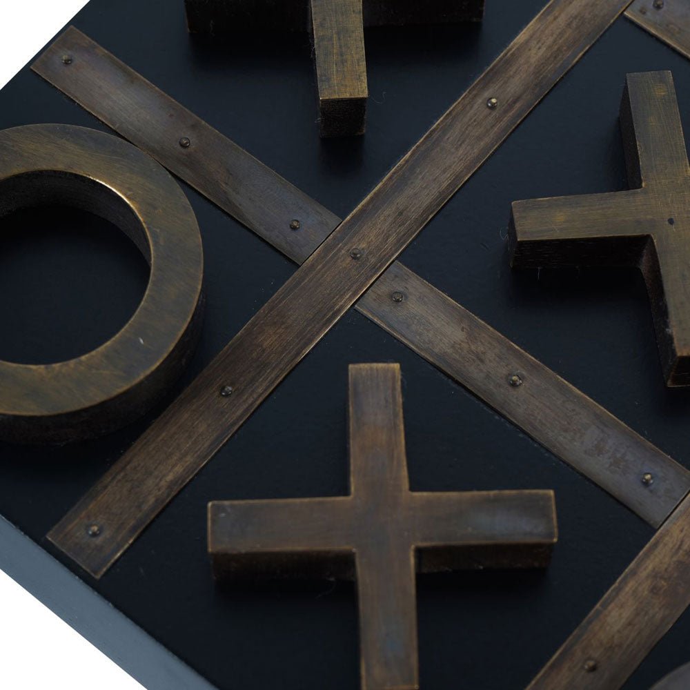 Colombo Wooden Noughts and Crosses Game Nicholas John Interiors