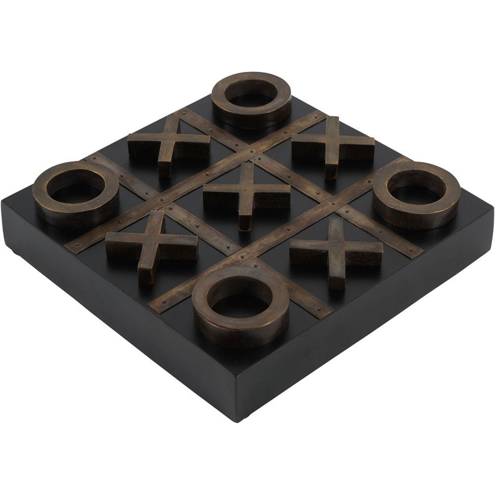 Colombo Wooden Noughts and Crosses Game Nicholas John Interiors