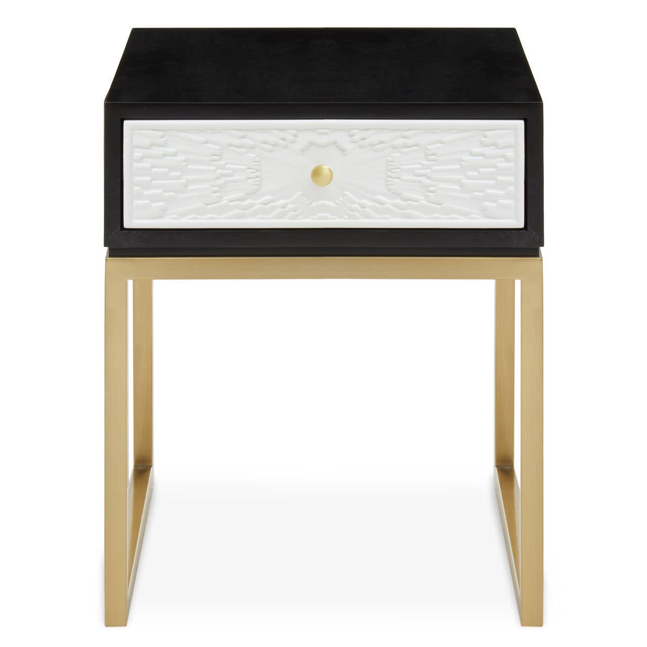 Damaris One Drawer Side Table Nicholas John Interiors