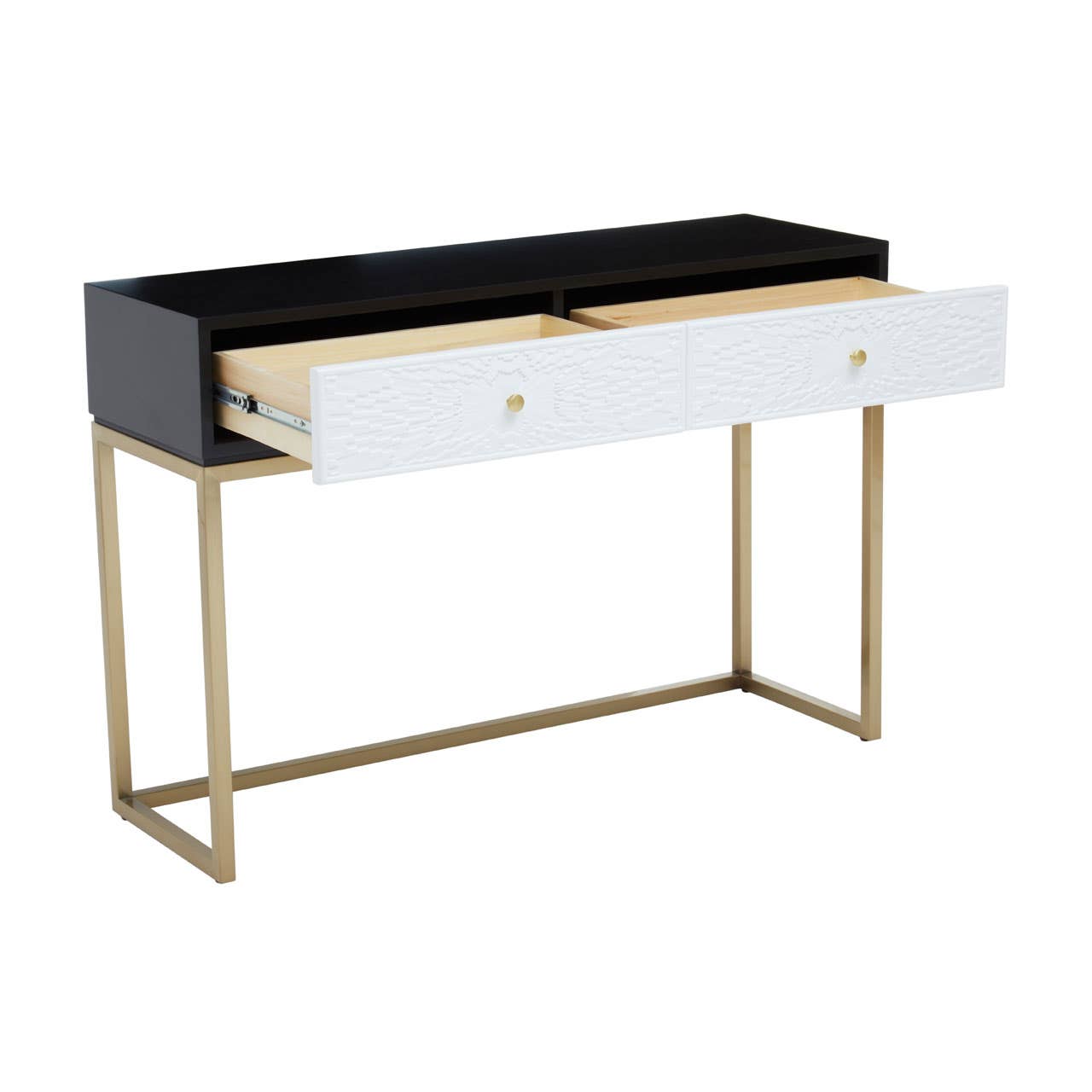 Damaris Two Drawer Console Table Nicholas John Interiors