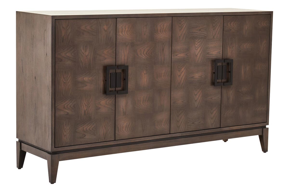 Damira 4 Door Antique Grey Sideboard. Nicholas John Interiors