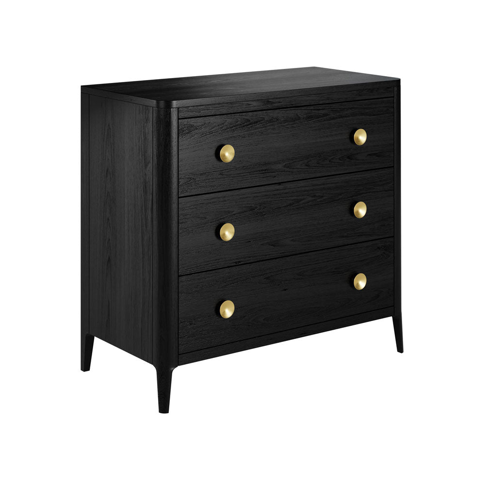 D.I Designs Abberley Chest of Drawers - Black Nicholas John Interiors