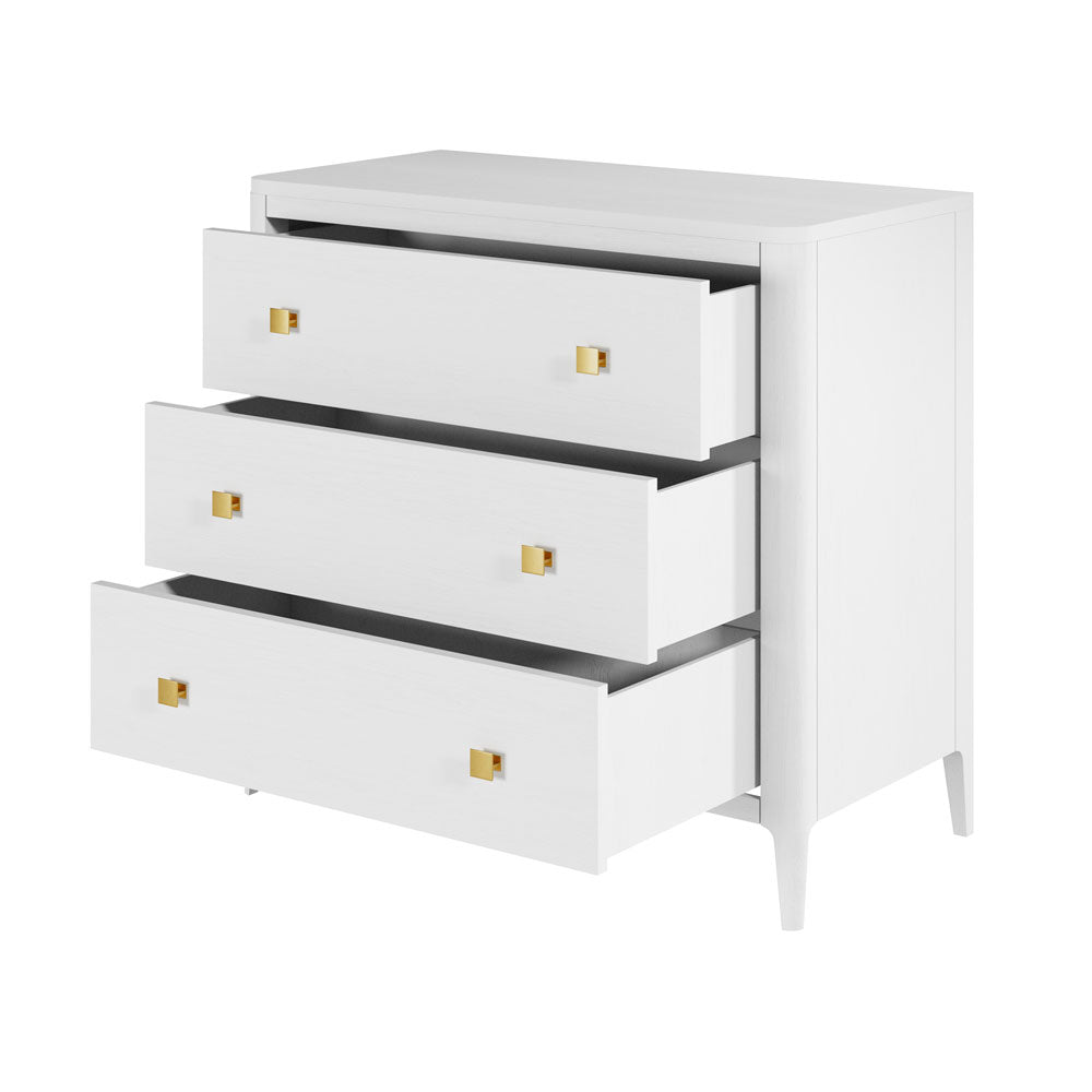 D.I Designs Abberley Chest of Drawers - White Nicholas John Interiors