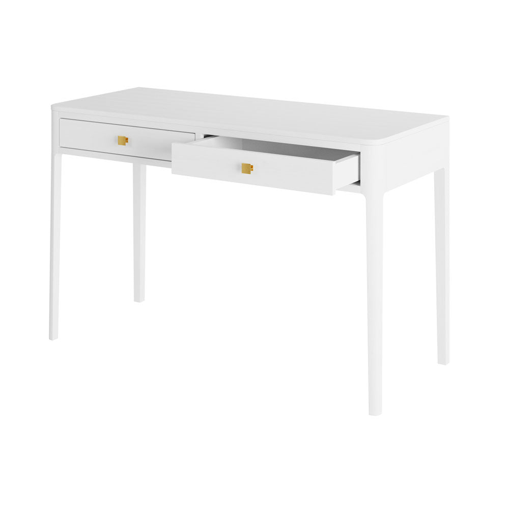 D.I Designs Abberley Desk - White Nicholas John Interiors