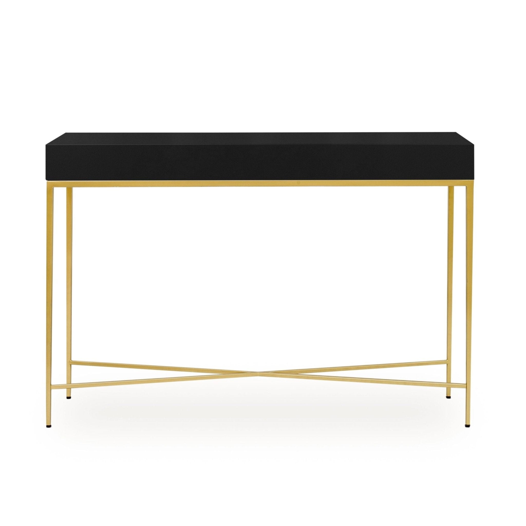 D.I Designs Berkeley Console - Black Nicholas John Interiors