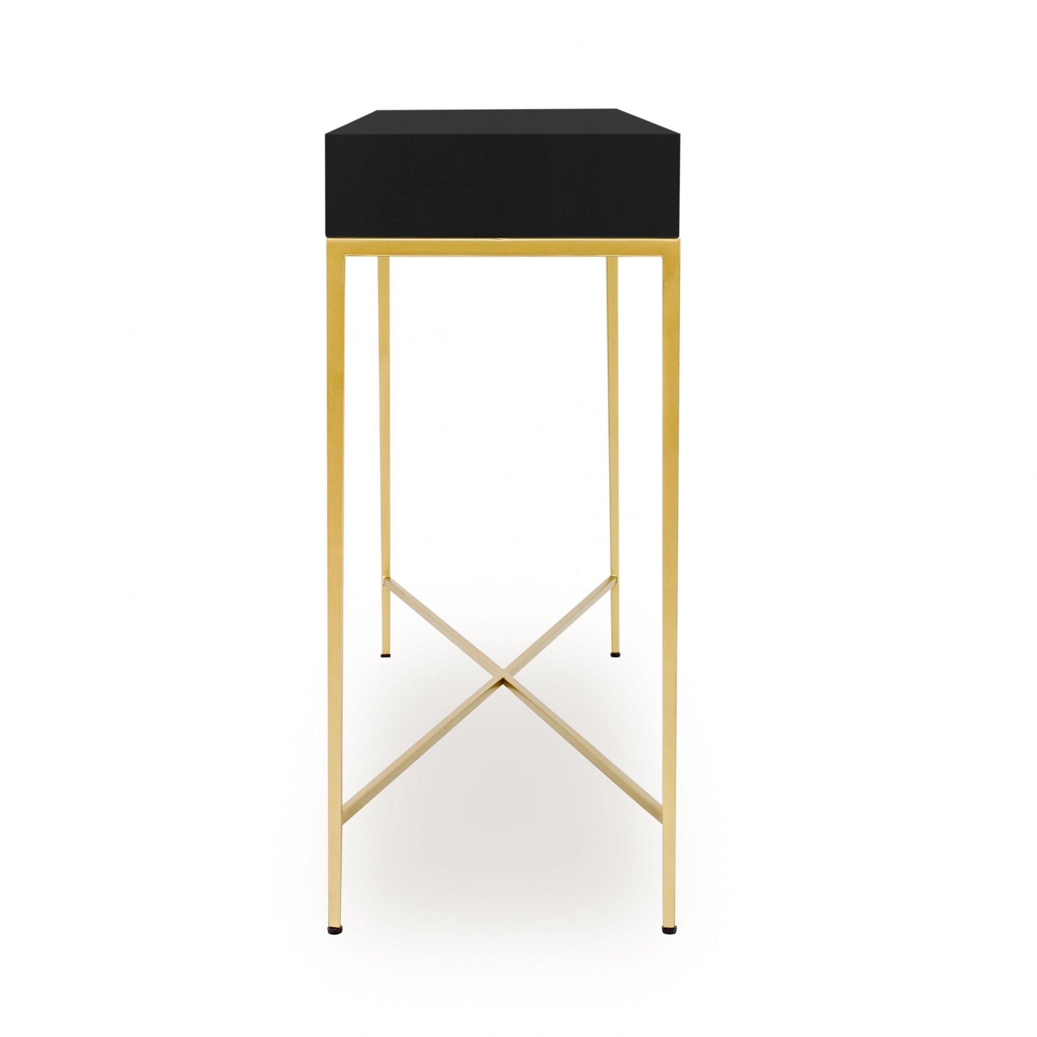 D.I Designs Berkeley Console - Black Nicholas John Interiors