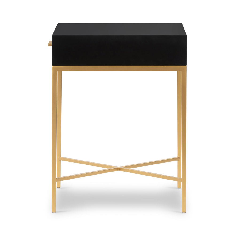 D.I Designs Berkeley End Table - Black Nicholas John Interiors