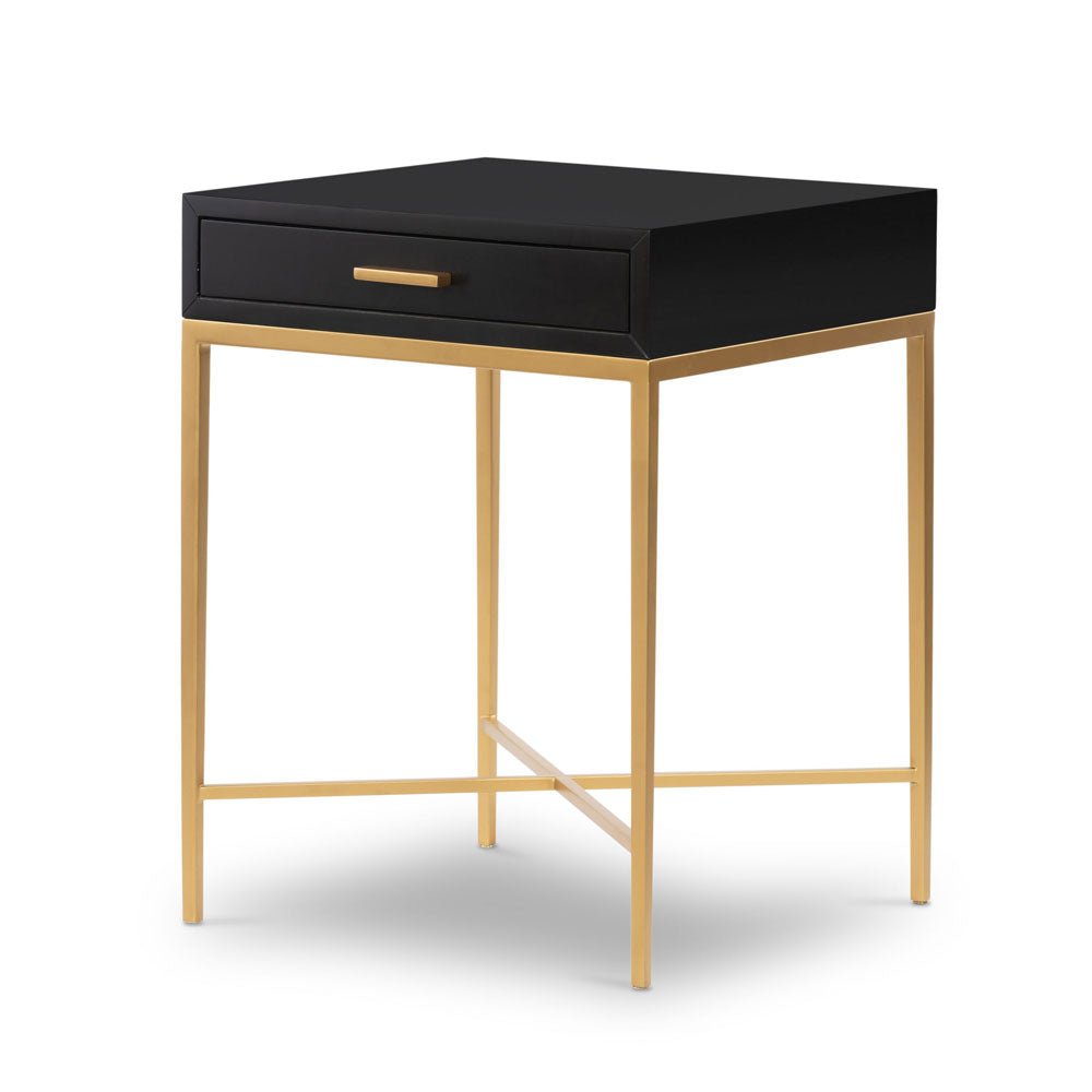 D.I Designs Berkeley End Table - Black Nicholas John Interiors