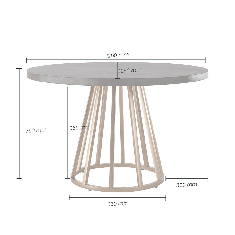 D.I Designs Bredon Dining Table Nicholas John Interiors