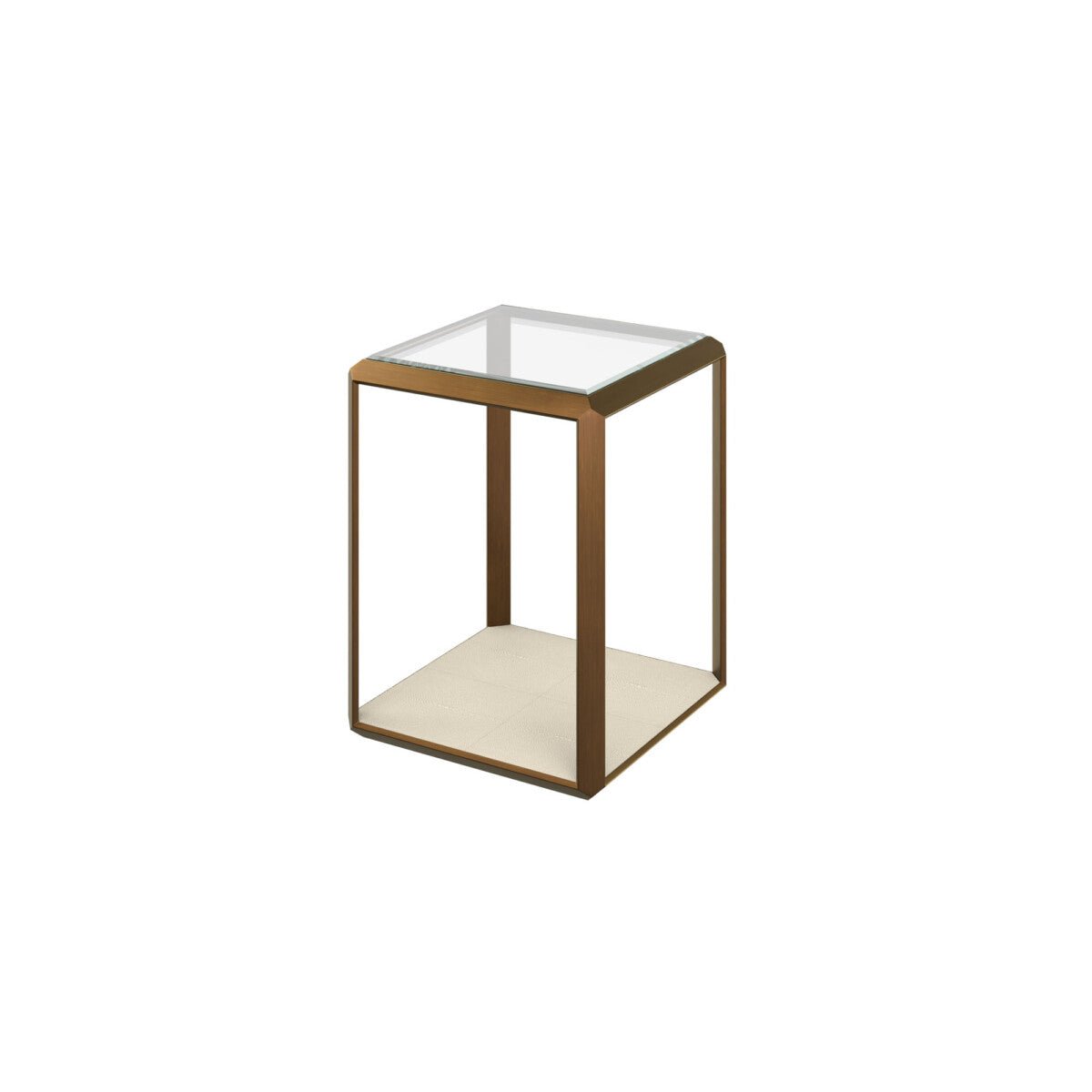 DI Designs Elmley End Table in Ivory Nicholas John Interiors D.I Designs