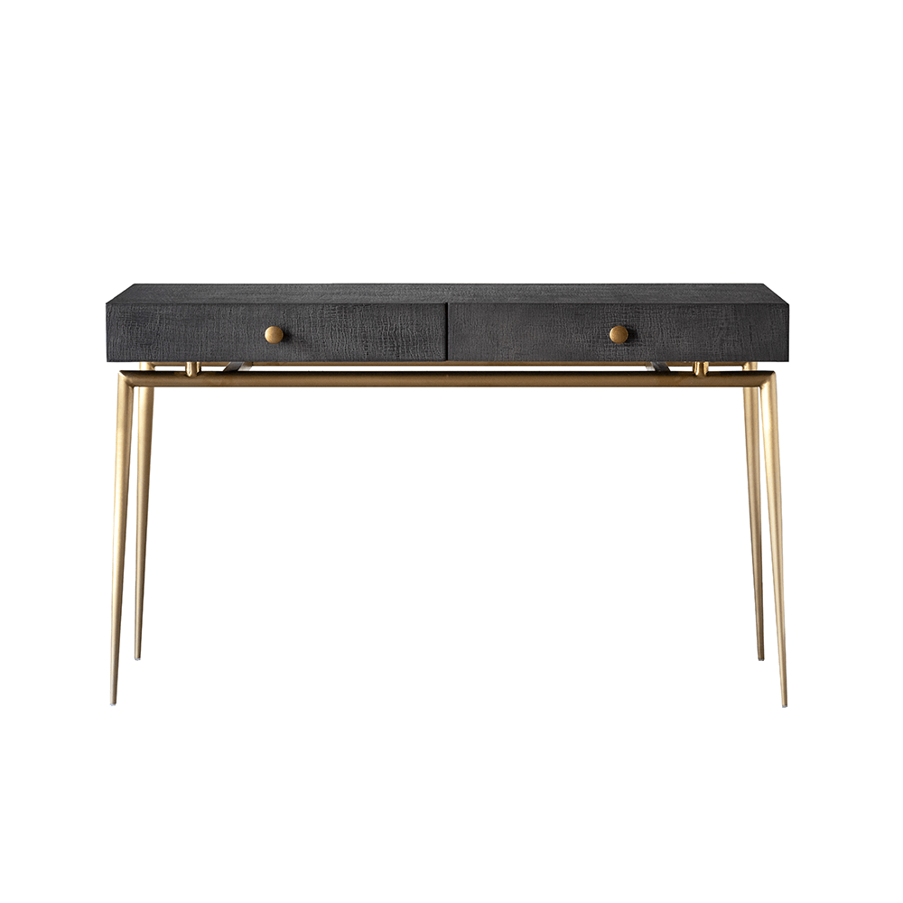 D.I Designs Greyshott 2 Drawer Desk Nicholas John Interiors