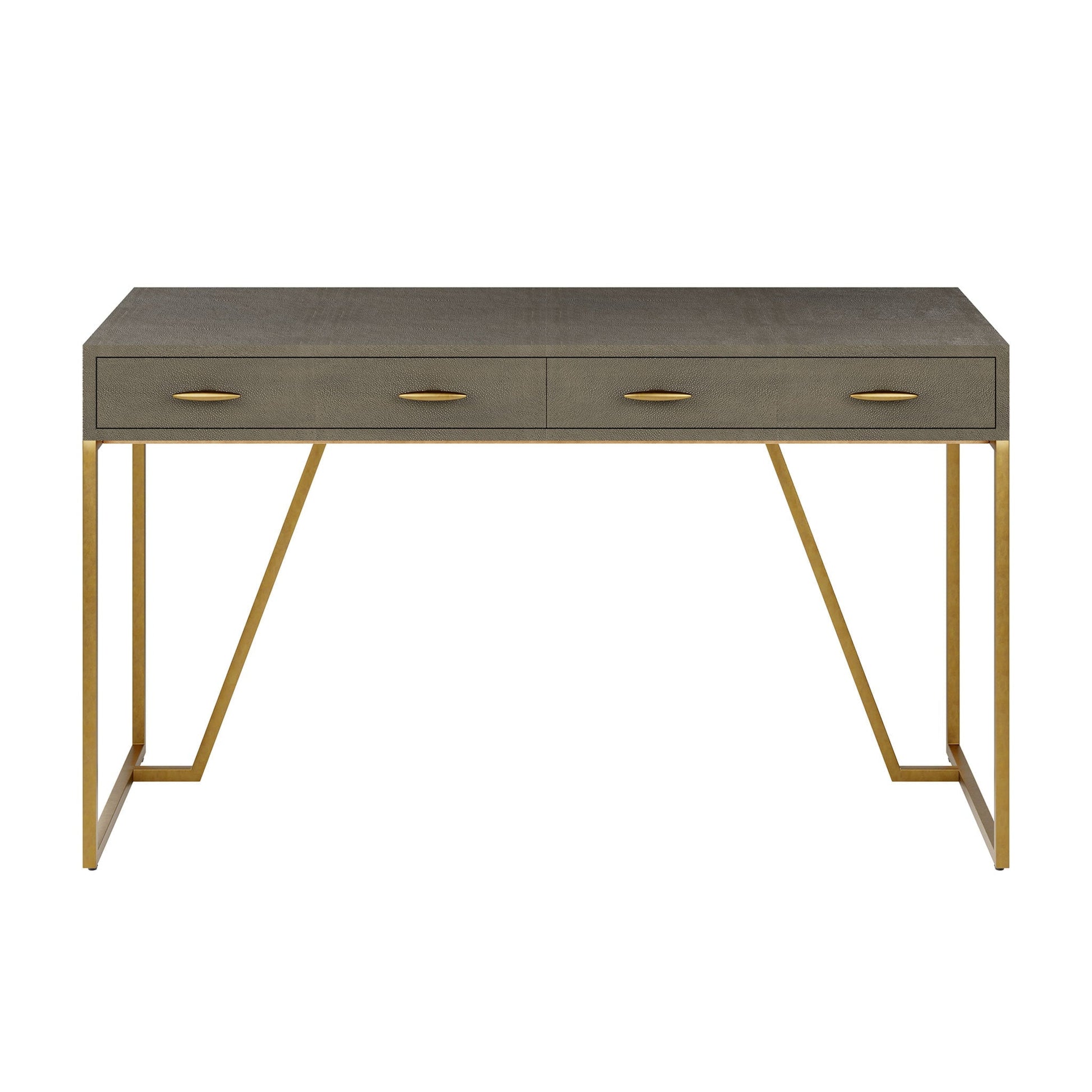 D.I Designs Hampton Desk - Grey Nicholas John Interiors