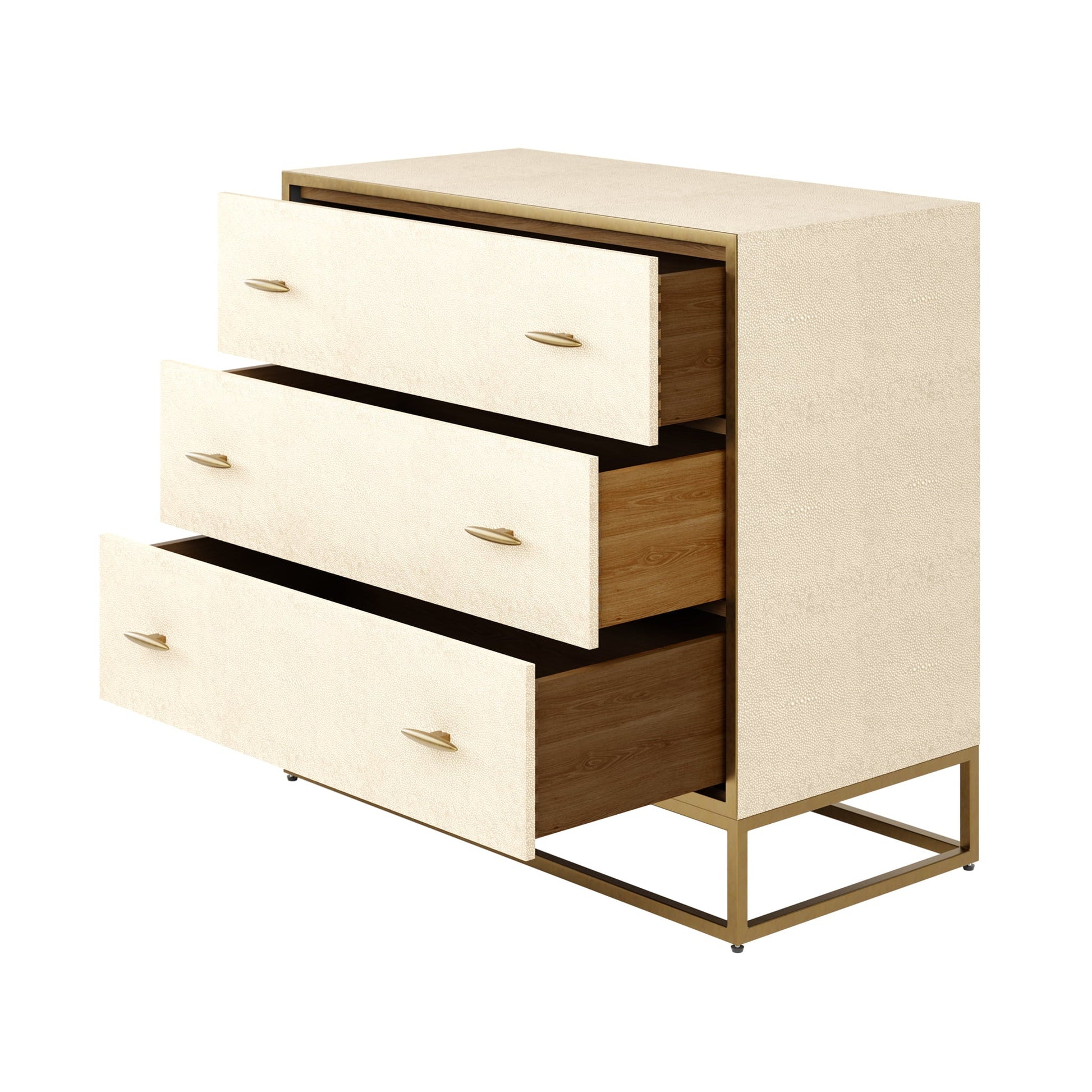 D.I Designs Hampton Ivory Chest of Drawers Nicholas John Interiors