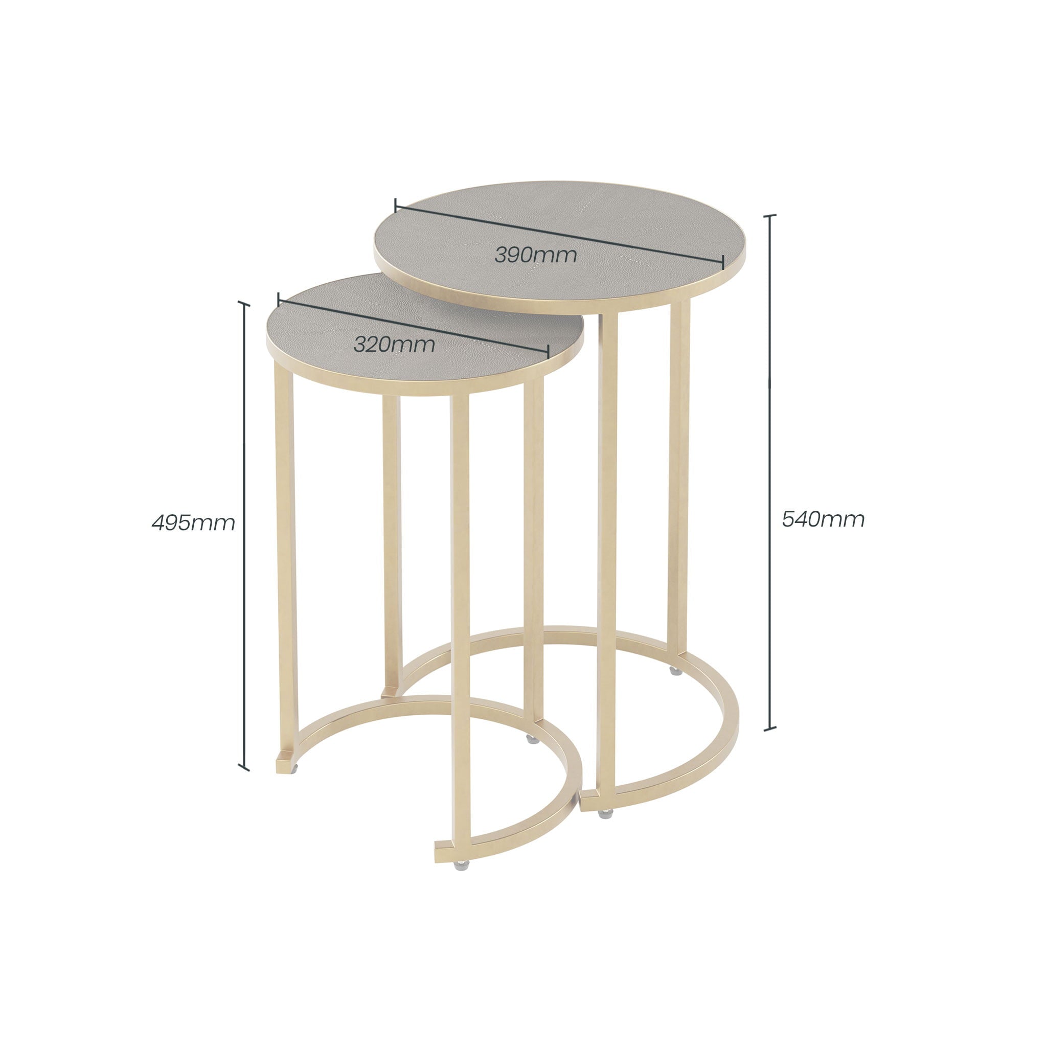 D.I Designs Hampton Nest Table Nicholas John Interiors