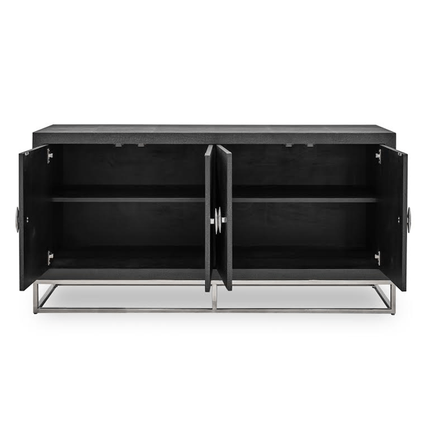 D.I Designs Hampton Sideboard in Black Nicholas John Interiors