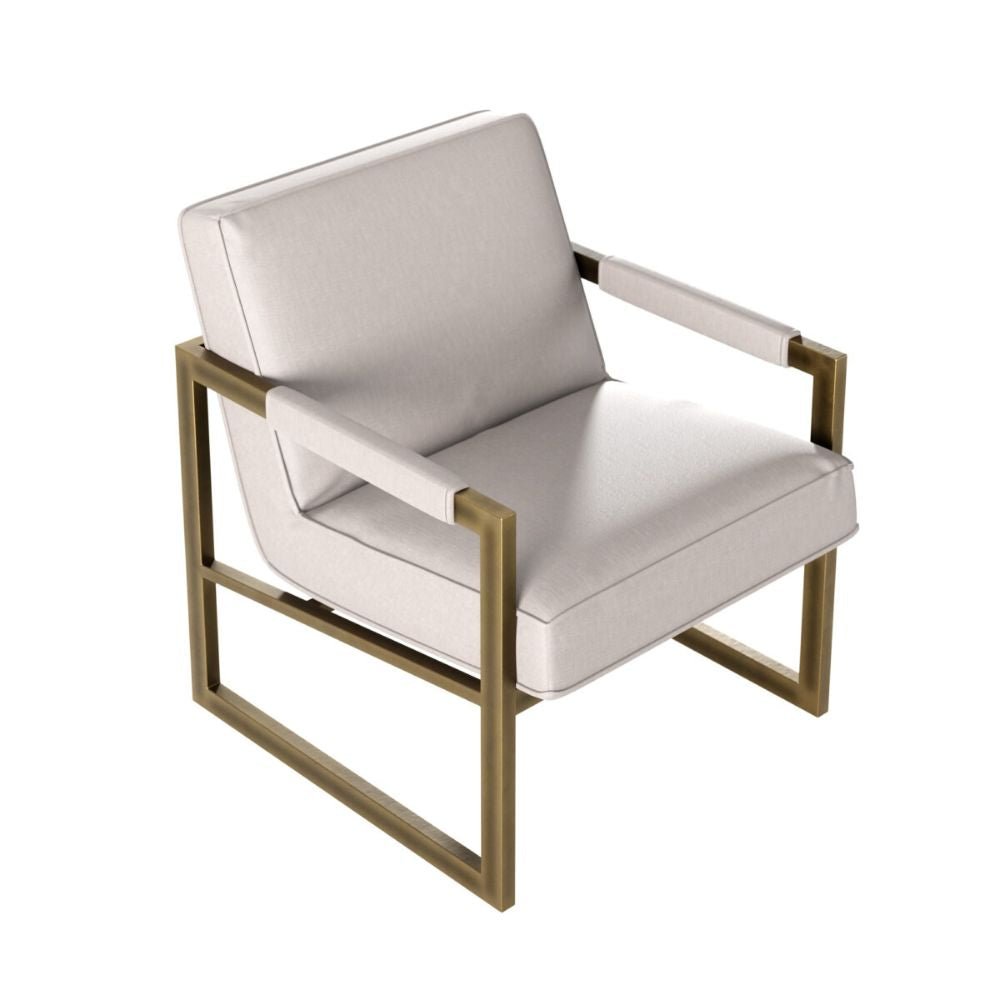 D.I Designs Mickleton Club Chair in Cream Nicholas John Interiors