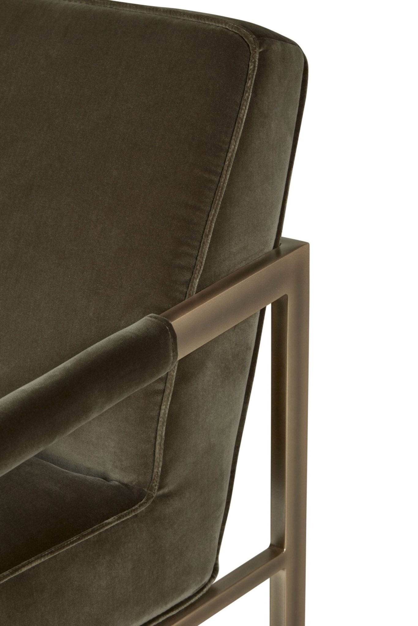 D.I Designs Mickleton Club Chair in Olive Nicholas John Interiors