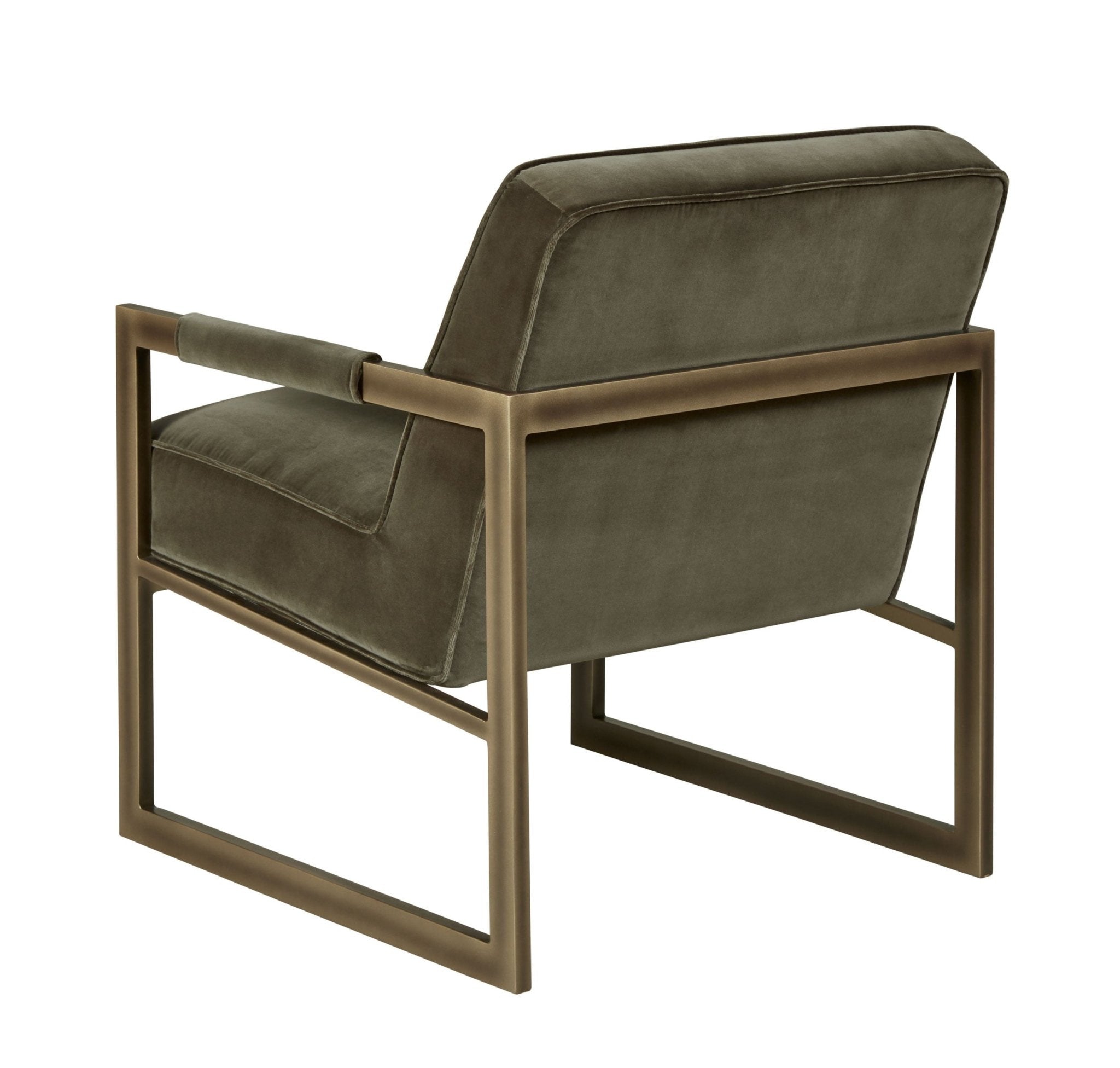 D.I Designs Mickleton Club Chair in Olive Nicholas John Interiors