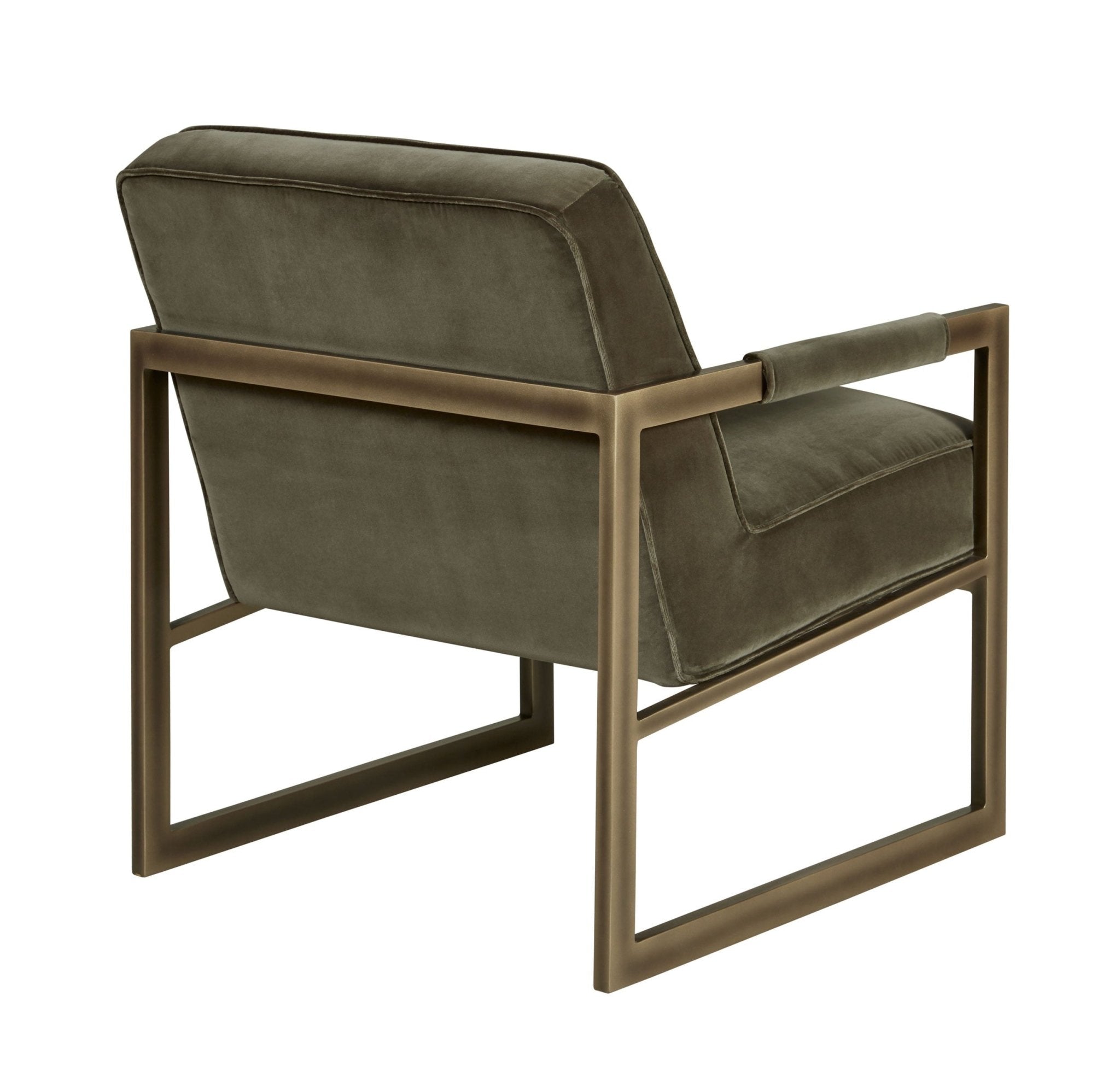 D.I Designs Mickleton Club Chair in Olive Nicholas John Interiors