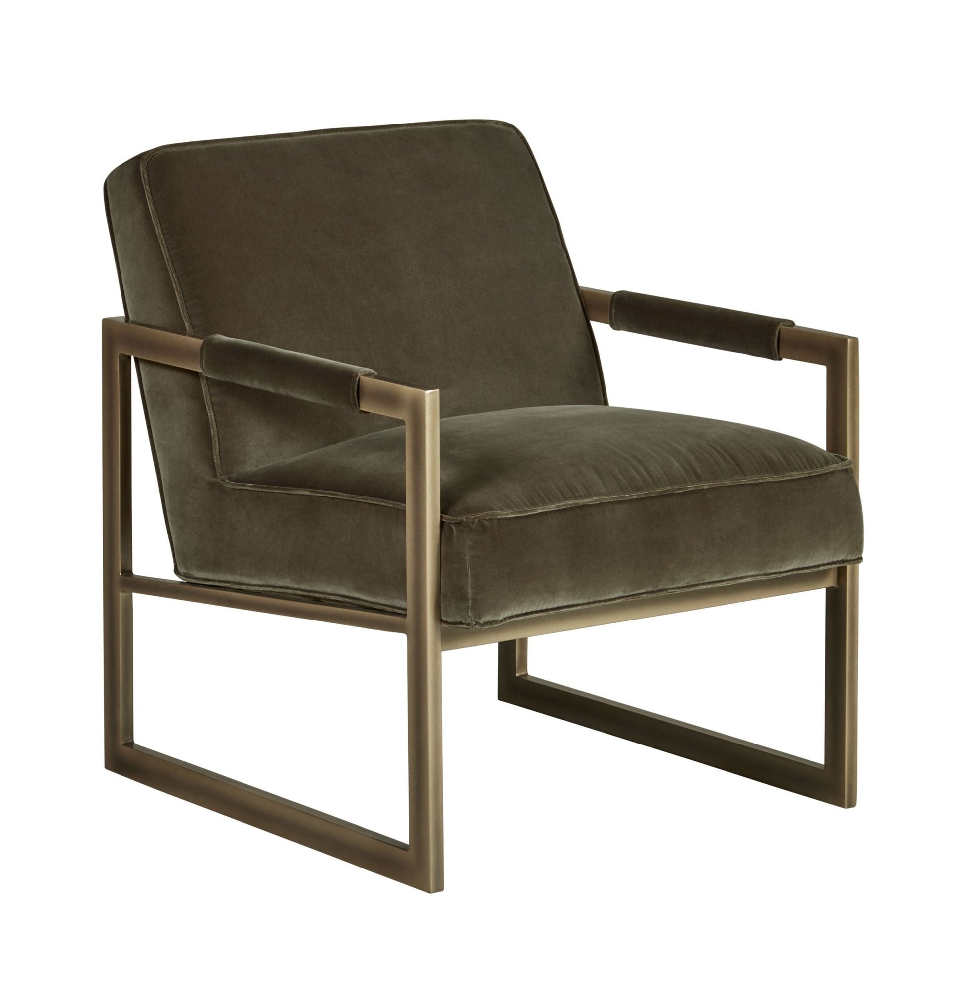 D.I Designs Mickleton Club Chair in Olive Nicholas John Interiors