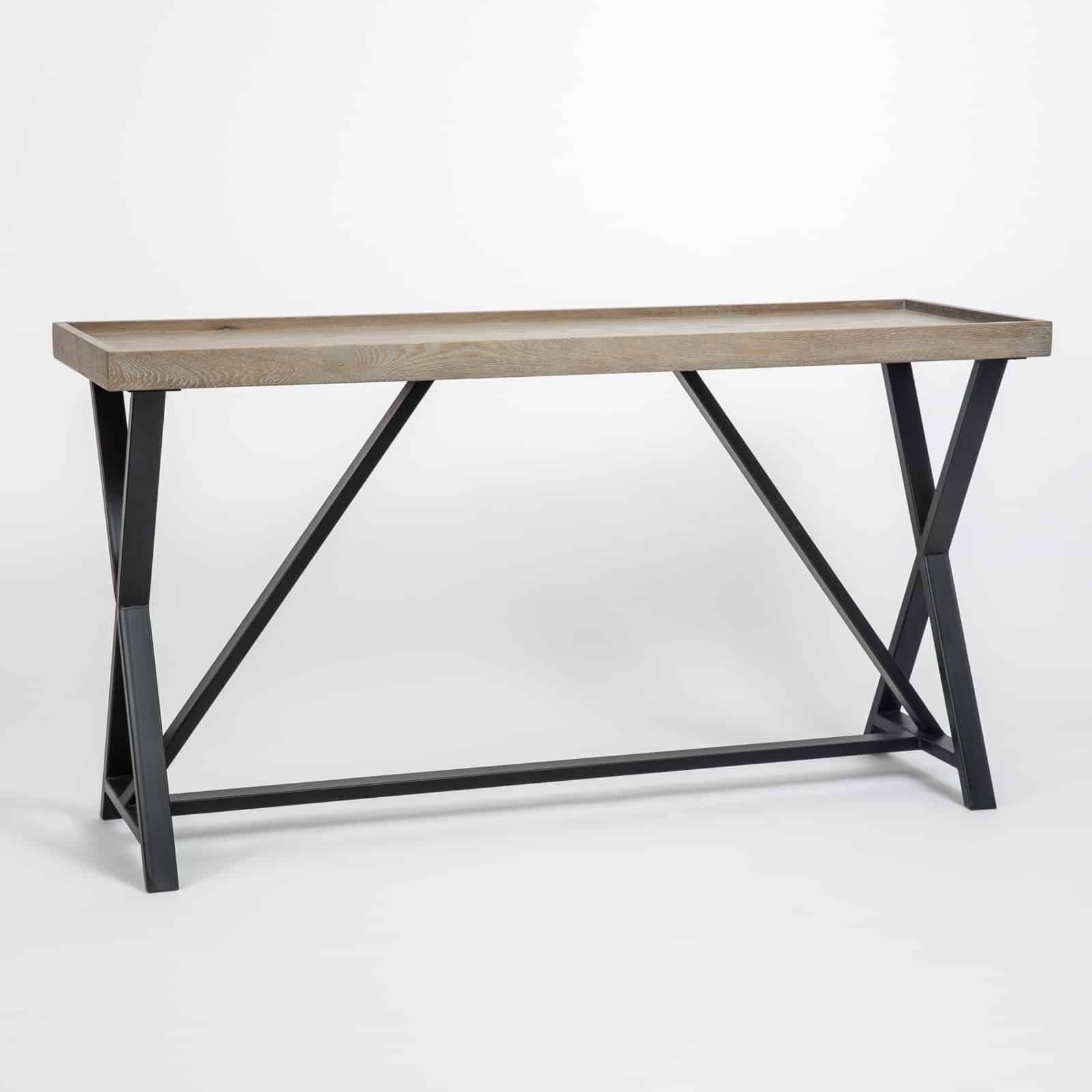 D.I Designs Pershore Aged Oak Console Table Nicholas John Interiors