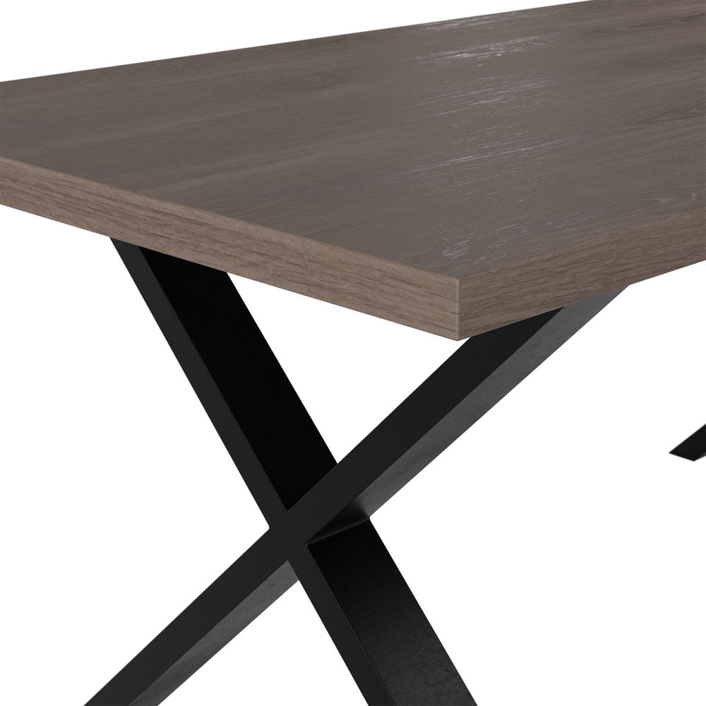 D.I Designs Pershore Aged Oak Dining Table Nicholas John Interiors