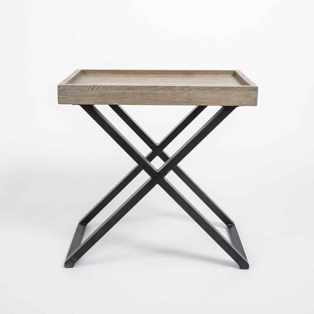 D.I Designs Pershore Aged Oak End Table Nicholas John Interiors