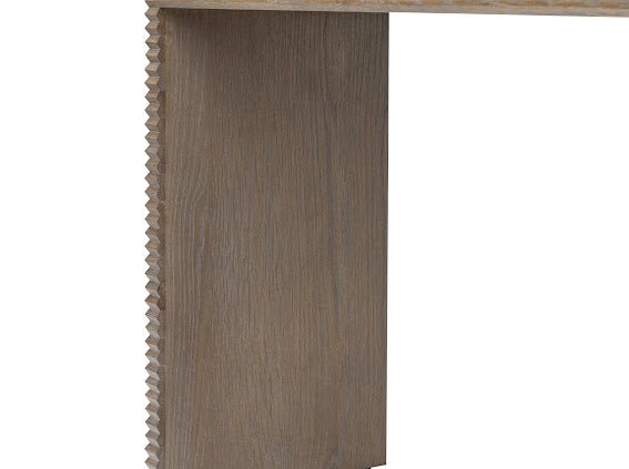 D.I Designs Wickham Ribbed Oak Console Nicholas John Interiors