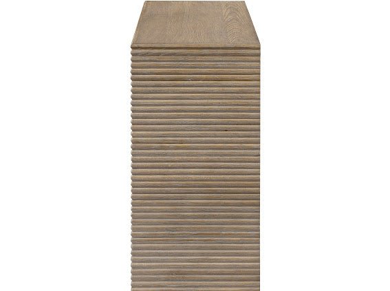 D.I Designs Wickham Ribbed Oak Console Nicholas John Interiors