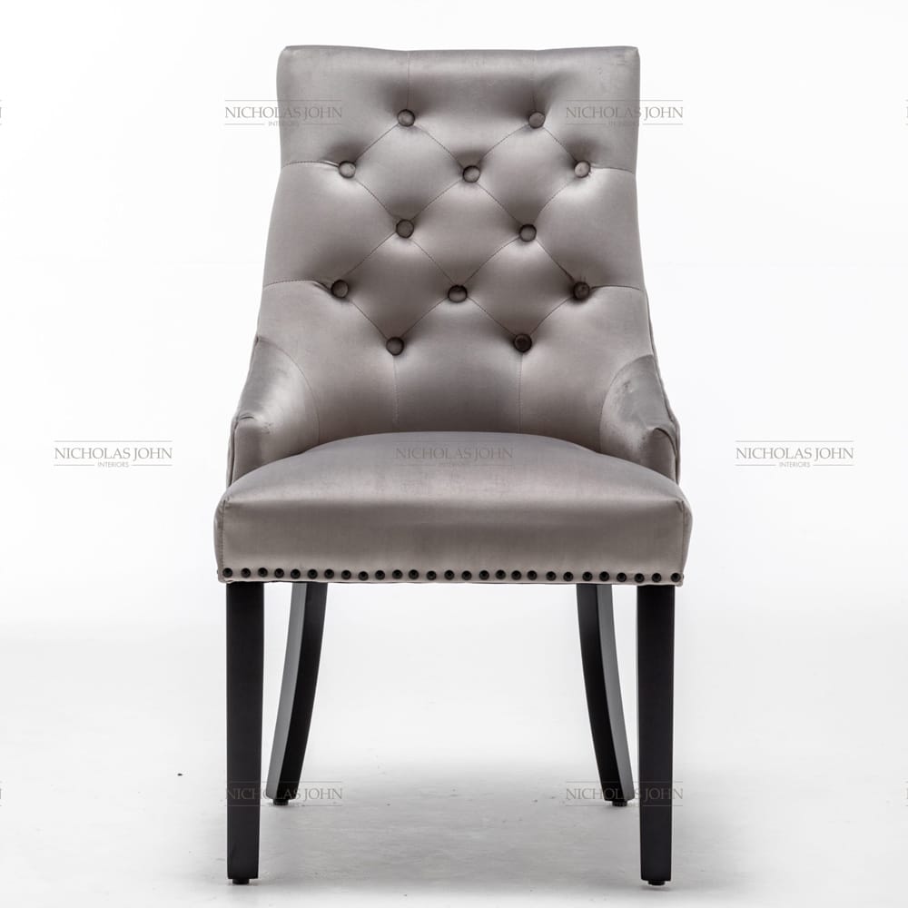 Eaton Dining Chair - Light Grey Nicholas John Interiors