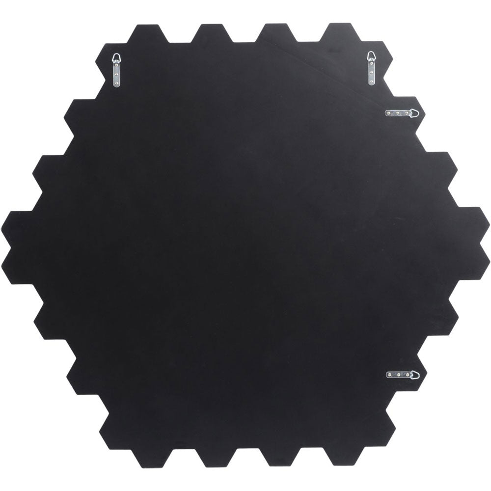 Hexagonal Honeycomb Convex Mirror Wall Art Nicholas John Interiors