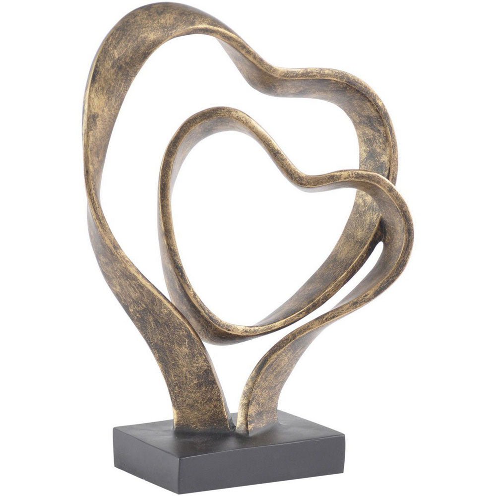 Intertwined Heart Sculpture Nicholas John Interiors