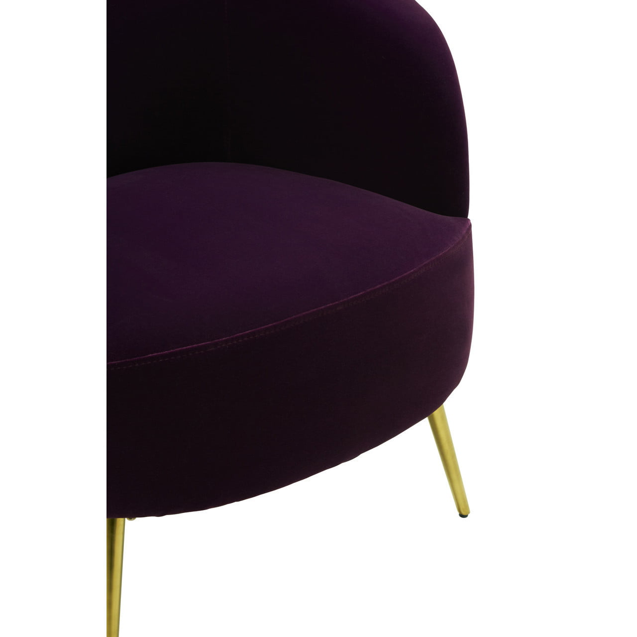 Lalita Purple Velvet Armchair Nicholas John Interiors