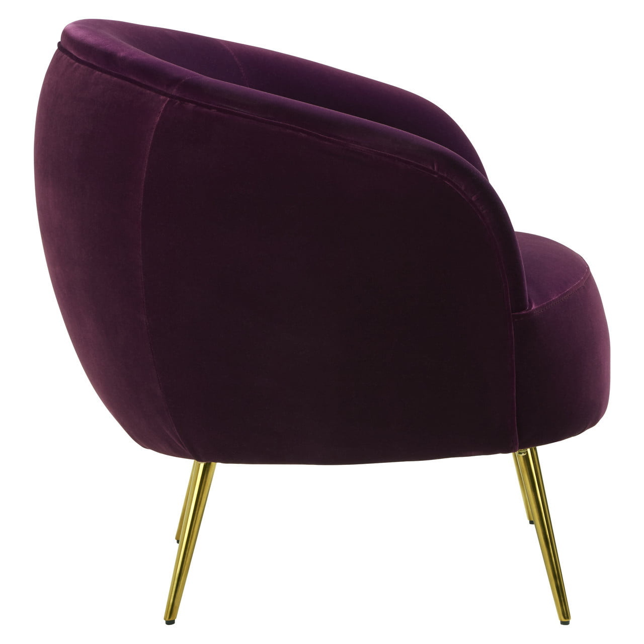 Lalita Purple Velvet Armchair Nicholas John Interiors