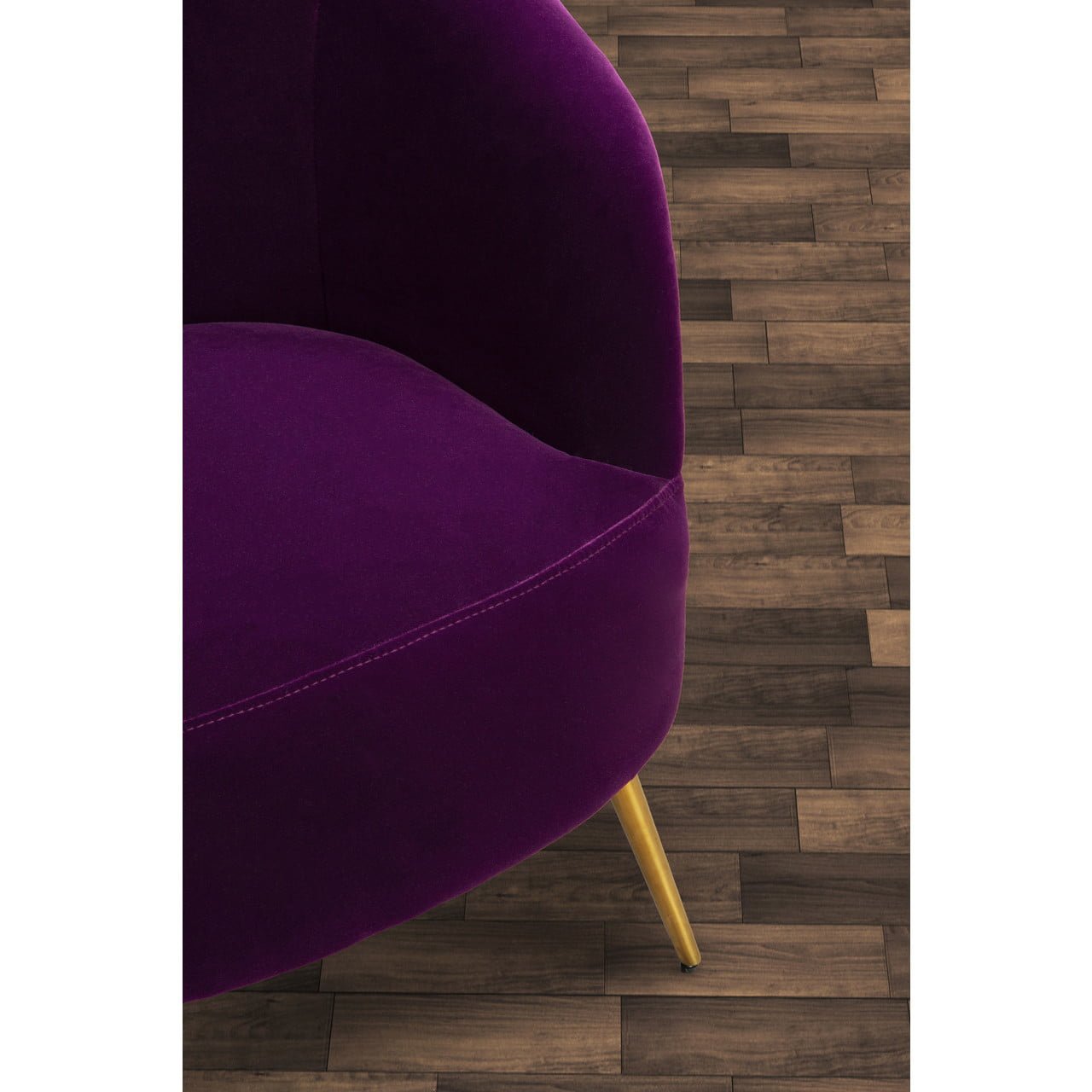 Lalita Purple Velvet Armchair Nicholas John Interiors