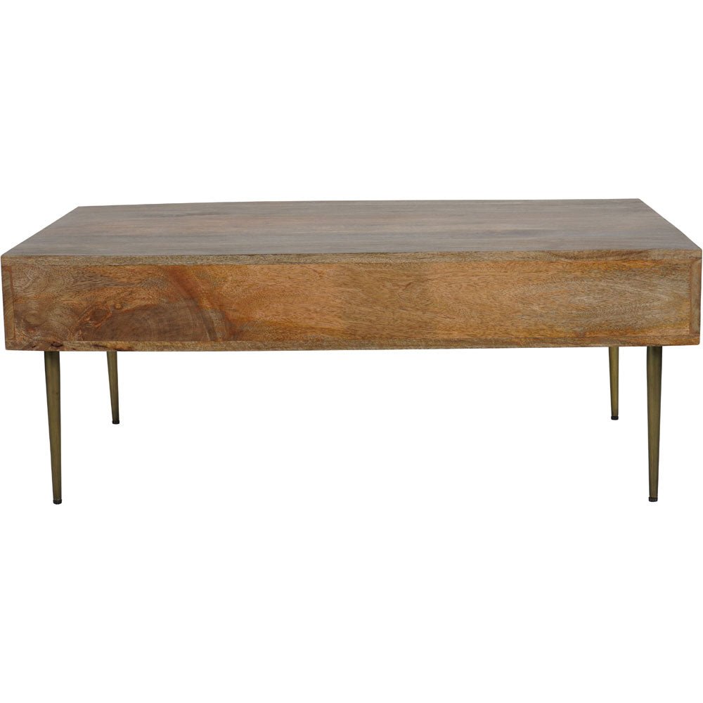 Leighton Bone and Mango Wood Coffee Table Nicholas John Interiors